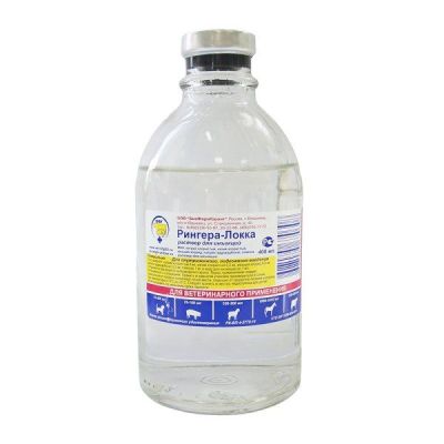 Р-р Рингера-Локка 400 мл. 1/15 (спаз)