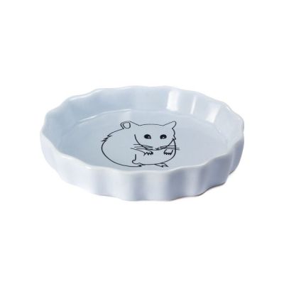 Миска керамическая для мелких животных «Хомка», 0,055л, Triol