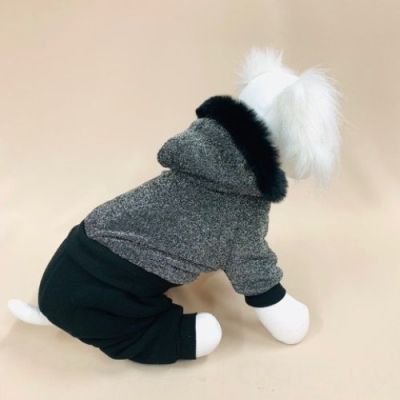 Комбинезон 14 Блеск синтепон + черн мех L 4215