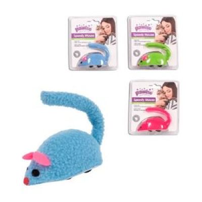 Игрушка д/кошек Pawise интерактивная Мышь заводная (1/24)