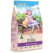 ZILLII Cat 400 гр Hairball Control Для взрослых кошек контроль образования комочков шерсти в желудке 400г Индейка с Уткой 2246