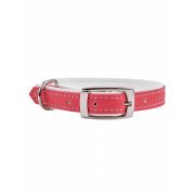 Ошейник Аркон Pastel коралловый 2 см  (28-40 см )