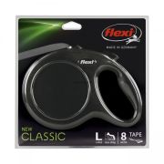 Рулетка 50кг 8м Flexi New Classic tape L  black  ГЕРМАНИЯ