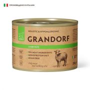 GRANDORF конс. д/собак Паштет из ягненка 200 г  1/6