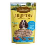 Деревенские лакомства ДЛЯ ДРЕССУРЫ Перепел и семена чиа, 90г