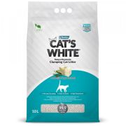 Наполнитель CATS WHITE д/кошек КОМКУЮЩИЙСЯ Marseille Soap аромат марсельского мыла 10л