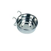 Миска с держателем для клетки AVARO HOOK INOX 12см, 580мл ТРИКСИ