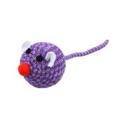 Игрушка д/кошек КОТОШАРИК С ХВОСТОМ 4,5см  PerseiLine ИК-136 (1/уп.20шт)
