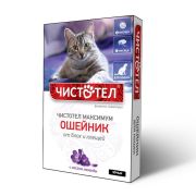 Чистотел Ошейник Максимум для кошек от блох и клещей (черный) НА 4 МЕСЯЦА 1/102