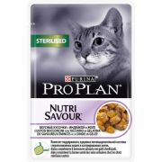 PRO PLAN CAT 85,0 пауч д/стерил кошек Индейка желе 1/26