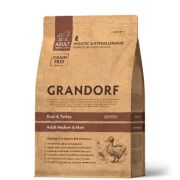 GRANDORF DOG 1кг Duck&Turkey MED&MAXI (утка с индейкой для собак средних и крупных пород)