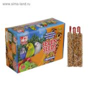 SEVEN SEEDS Палочки д/попугаев  ассорти SHOW BOX 30шт  S513 1/4