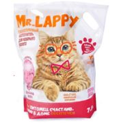 Наполнитель MR.LAPPY д/кошек СИЛИКАГЕЛЕВЫЙ Красная роза 7,6 л/3,4кг 1/4