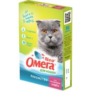 Омега НЕО+ К-К №90 д/ кастрированных кошек и котов с L-карнитином 1/5
