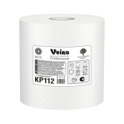 Полотенца бум. Veiro Professional Basic с центр. вытяжкой (6) бел. КР112
