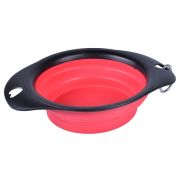 Миска 0,6л NUNBELL д/животных25.5х18х6см складная, микс 0219