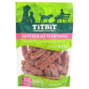 TITBIT Нарезка из телятины для собак всех пород 300 г 024294  1/18