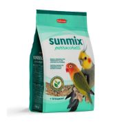 Padovan Корм SUNMIX Parrocchetti комплексный для средних попугаев: неразлучники, кареллы (750г)  1/6