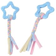 Игрушка д/собак Звездочка с косичкой Keiko 20*8см ТПР