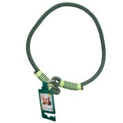 Ошейник-удавка Аркон Dog&Vogue Rope зеленый 10 мм