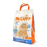 Наполнитель MR.LAPPY TOFU д/кошек КОМКУЮЩИЙСЯ 5л / 2,5кг Альпийская свежесть  1/3***