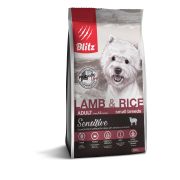 BLITZ Sensitive 0,5 кг д/с ADULT SMALL Breeds Lamb&Rice/мелк.пород Ягненок/рис 1/25   0627    0953