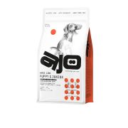 AJO Dog  PUPPY & JUNIOR  12 кг Сухой полнорационный корм с гречкой для щенков и молодых собак средних и крупных пород 12 кг  1/4