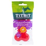 TITBIT Съедобная игрушка косточка с уткой Standart для собак ср пород 014424  1/12