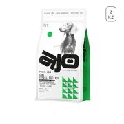 AJO Dog 12 кг Mini Hypoallergenic Сухой полнорационный корм с гречкой для взрослых собак миниатюрных и малых пород, склонных к аллергиям 1/4