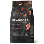 GRANDORF Fresh Cat STERILISED Turkey&Sweet Potato (Свежее мясо индейки с бататом для стерилизованных кошек) 400 г