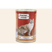 Кошачье Счастье 410,0 говядина 1/20