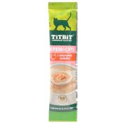 TITBIT Крем-суп для кошек с кусочками индейки 10 г 014615  1/16