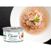 PETTRIC Cherie 80гр д/кошек Тунец с креветкой в подливе 0357 1/24