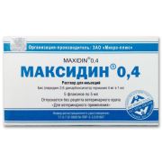 Максидин д/и 5 мл/фл. имун. 0,4%