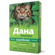 Дана® Ультра ошейник инсектоакарицидный (для кошек, 35 см), зеленый  1/16  3119