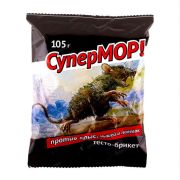 СуперМОР тесто 42 гр. 1/50 (куматетралил,дифенакум)
