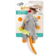 Игрушка д/кошек Мышка текстиль All For Paws Kitty  20*8*4,5см