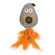 Игрушка д/кошек Авокадо с мятой All For Paws Whisker Fiesta 23*8*3,5см