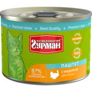 Гурман паштет 190,0 д/котят с индейкой 1928 1/12