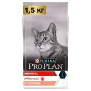 PRO PLAN CAT 1,5 кг д/к лосось/рис  8162  1/6