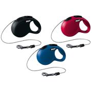 Рулетка 8кг 3м Flexi New Classic cord XS black ГЕРМАНИЯ трос