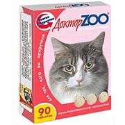 Доктор ZOO д/кош. 90 т с ветчиной [82766]  -2077-