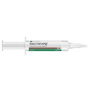 Мастигард® в 1 шприце (10 г) содержит в качестве действующих веществ: левофлоксацина гемигидрат 1/15/90 НИТА
