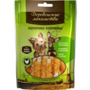 Деревенские лакомства д/собак мини палочки куриные 55г 79711496  1/100
