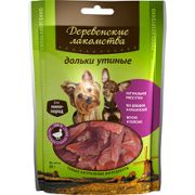 Деревенские лакомства д/собак мини дольки утиные 55г  1/100