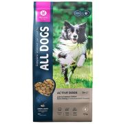 ALL DOGS 13кг д/соб активных 1/4---