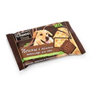 Печенье д/собак CHOCO DOG 30гр .(в темном шоколаде) 1/14 (Веда) 30гр