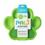 Миска Лапа для медленного кормления 2в1, зеленая PetDreamHouse PAW 2-IN-1 Slow Feeder & Lick Pad Green Easy, 540 г 0508