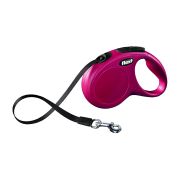 Рулетка 12кг 3м Flexi New Classic tape XS pink  лента ГЕРМАНИЯ