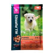 ALL PUPPIES 85 гр. пауч корм консер. д/щенков тефтельки с говядиной в соусе 1/28--